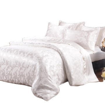 New Design Luxury Jacquard Woven Silk Bedding Set